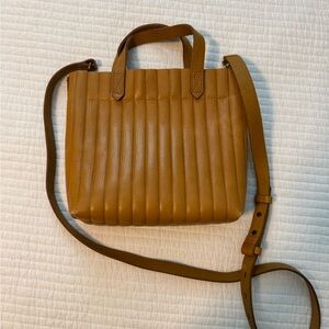 Madewell Tan Leather Crossbody Bag
